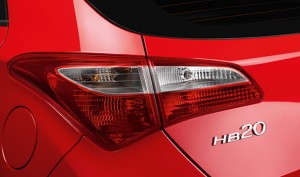Hyundai HB20 lanterna traseira