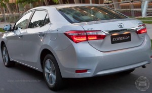 Novo Corolla - 2015 / 2016 - Traseira