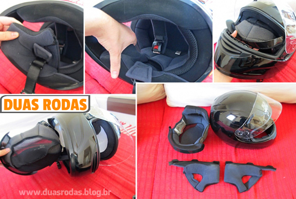 Como limpar capacete de moto