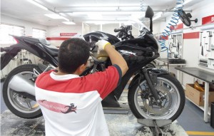 Revisão da moto