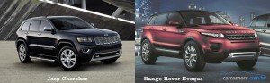 Fiat Toro comparativo com Evoque e Jeep