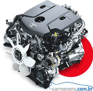 Motor nova Hilux 2016
