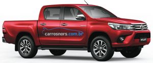 Nova Hilux 2016 cabine dupla