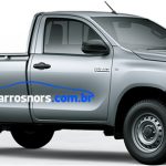 Nova Hilux 2016 cabine simples