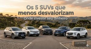 SUVs que menos desvalorizam